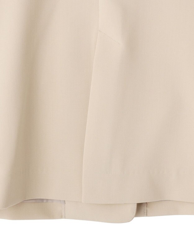 YECCA VECCA ストレッチノーカラージャケット Light Beige