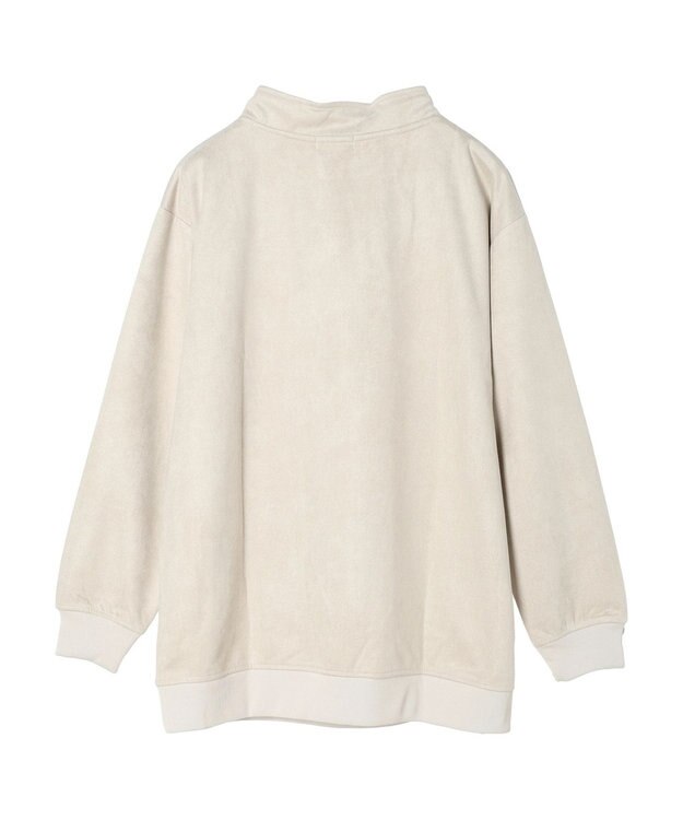 CRAFT STANDARD BOUTIQUE フェイクスエードスタンドプルオーバー Ivory