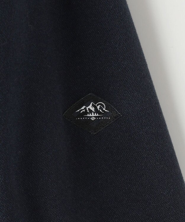 JOSEPH ABBOUD MOUNTAIN 【オーガニックコットン使用/JAPANファブリック】アウトドア ポロ ネイビー系