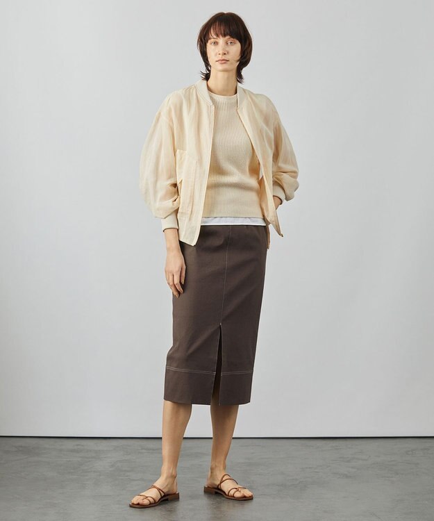 BEIGE， FOURAS / スカート Bista x Ecru