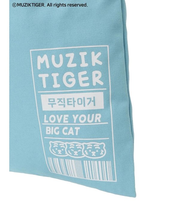 Green Parks ムジークタイガー／カラフルトートＢＡＧ Light Blue