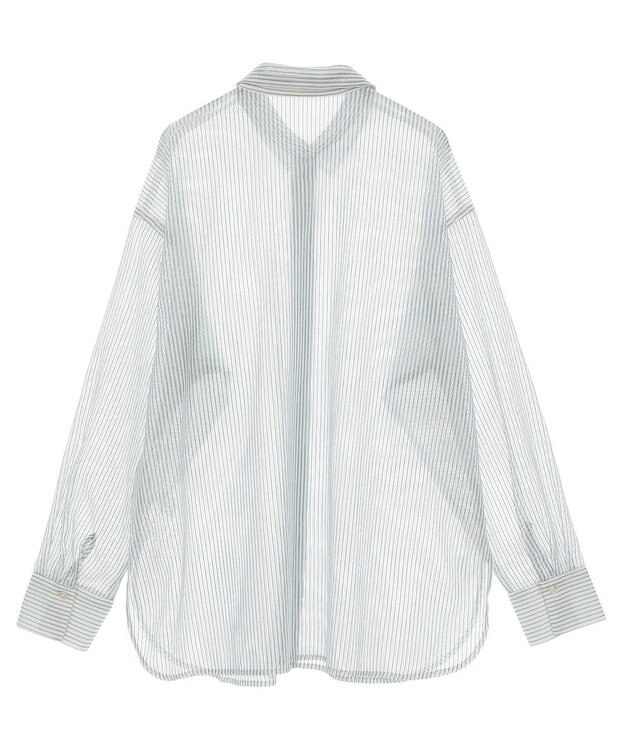 AMERICAN HOLIC メッシュ長袖シャツ【WEB限定カラー有り】 Stripe Blue