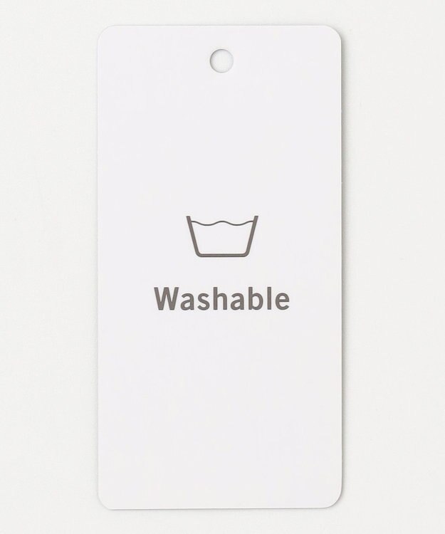 自由区 【洗える】バックサテンアムンゼンストライプ ブラウス ベージュ×オフストライプ