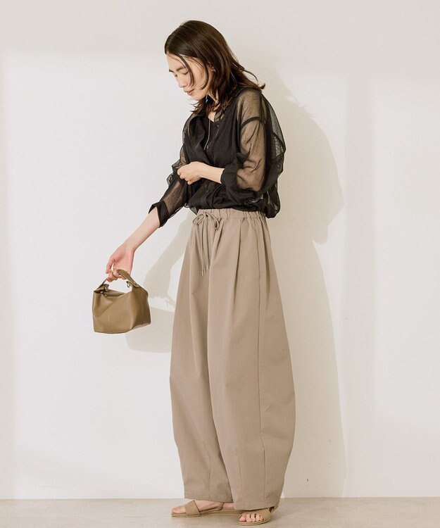 AMERICAN HOLIC メッシュ長袖シャツ【WEB限定カラー有り】 Black