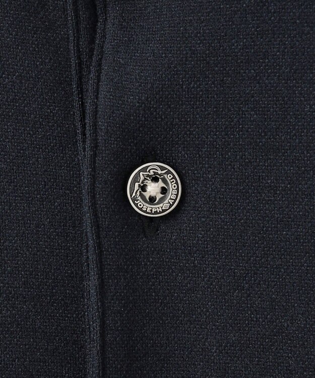 JOSEPH ABBOUD MOUNTAIN 【オーガニックコットン使用/JAPANファブリック】アウトドア ポロ ネイビー系