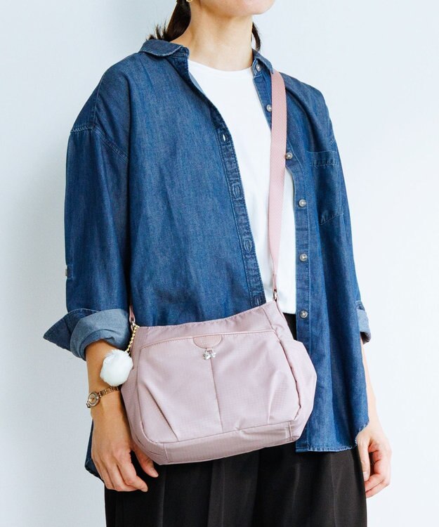 ACE BAGS & LUGGAGE Kanana project COLLECTION シェリ ショルダーバッグ 横S 17942 カナナプロジェクト コレクション ピンク