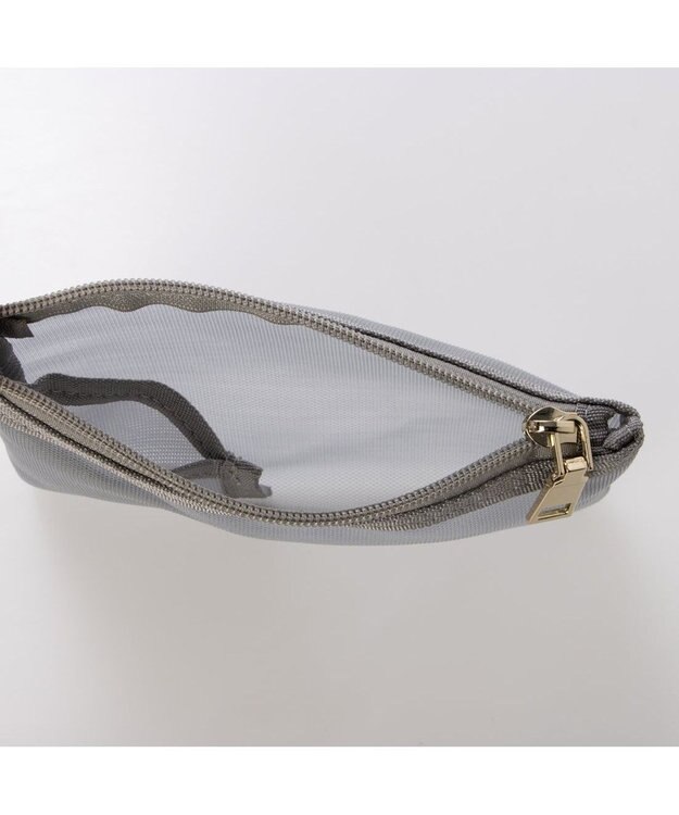 UNBILLION カシュカシュ cachechche / セパレートカラーパーテーショントート ラベンダーグレー