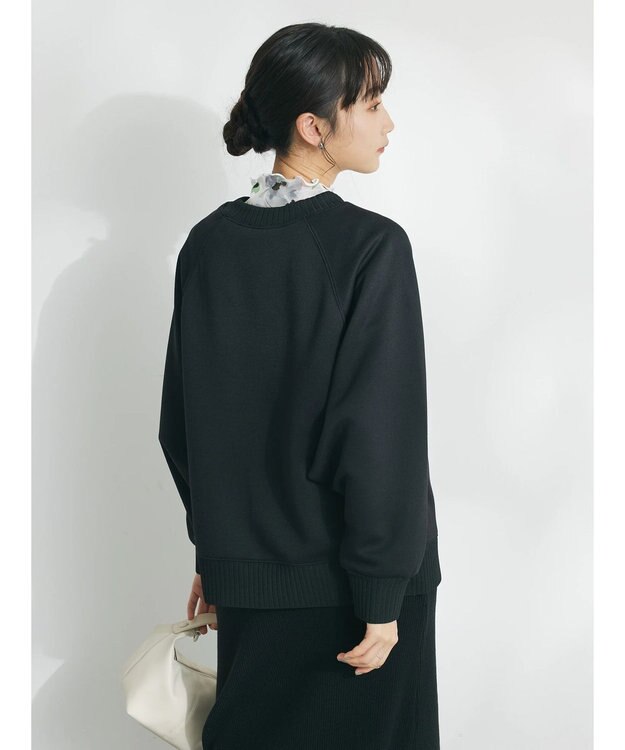 CRAFT STANDARD BOUTIQUE 軽量ボンディングパールロゴプルオーバー Black