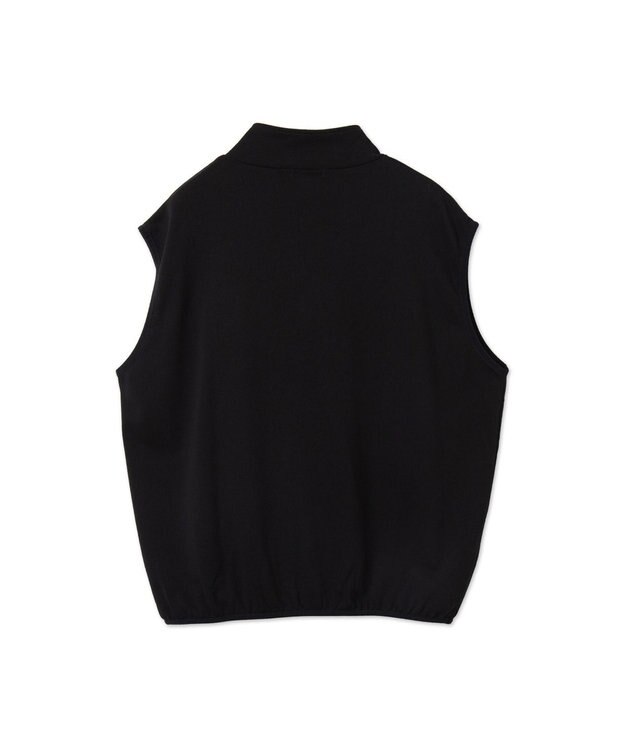 WEGO 【ユニセックス着用ITEM】ノースリハーフジッププルオーバー ブラック