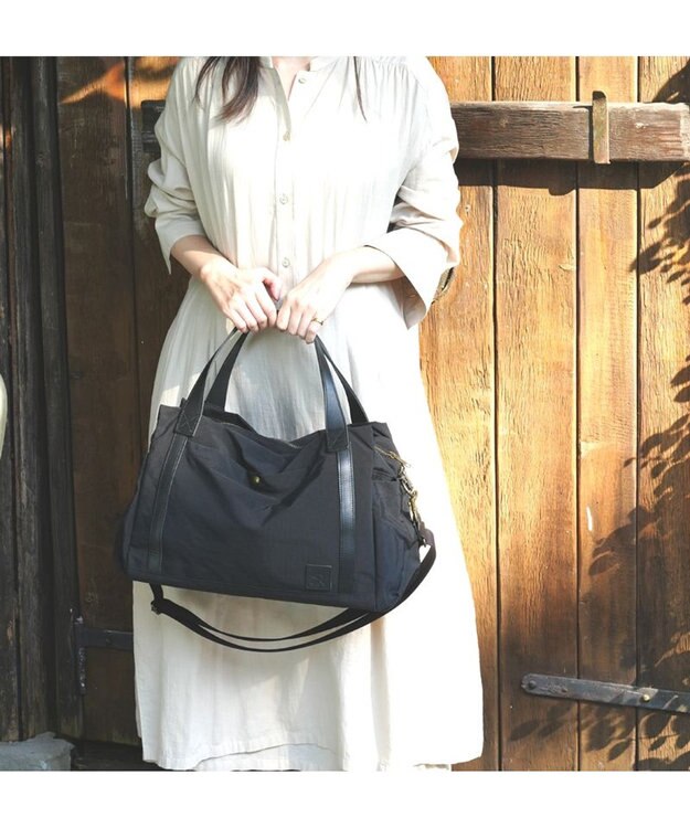 Regalo Felice 【旅行バッグにオススメ / 自立する】ボストン / REGALO BK(ブラック）