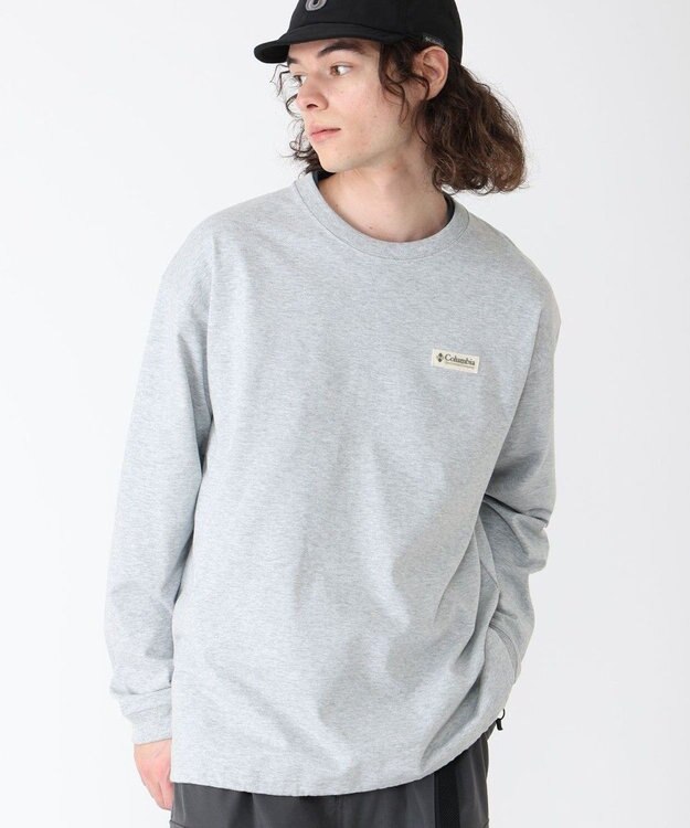 Columbia Columbia/ クロックドリバーロングスリーブティー /コロンビア Columbia Grey Heather