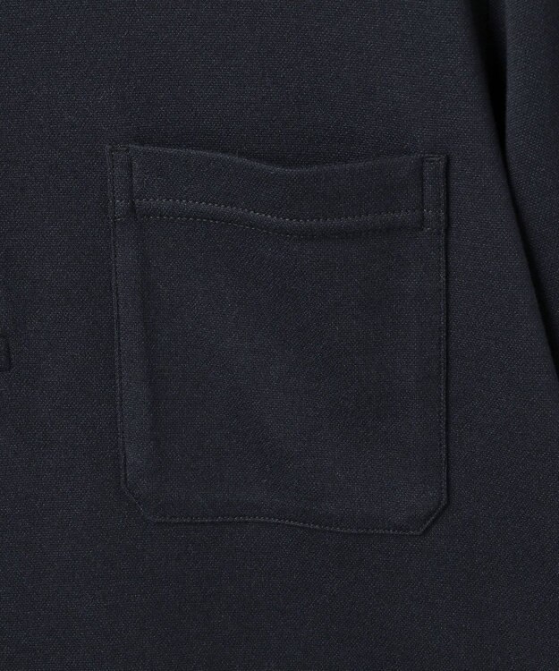 JOSEPH ABBOUD MOUNTAIN 【オーガニックコットン使用/JAPANファブリック】アウトドア ポロ ネイビー系