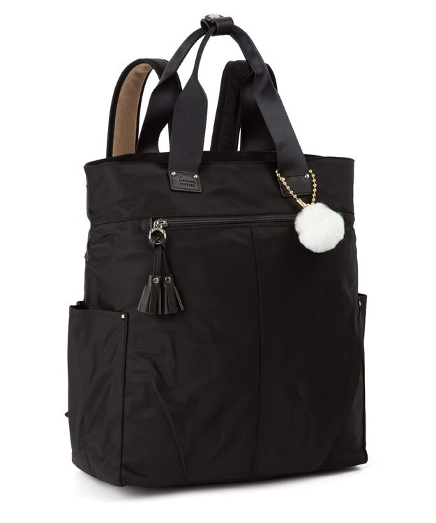 ACE BAGS & LUGGAGE kanana project collection タッセル-e トートリュック A4 68874 ブラック