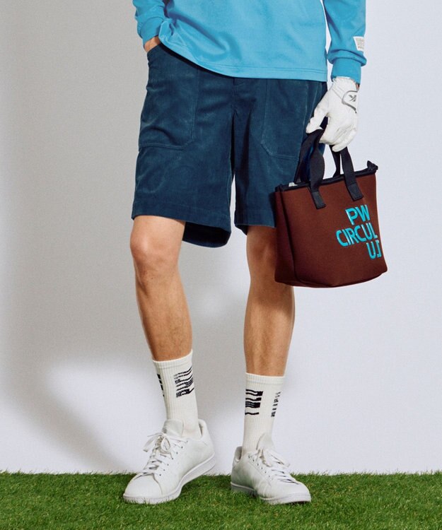 PW CIRCULUS 【25秋冬新色追加！】PW ロゴカートバッグ ゴルフ ダークブラウン系