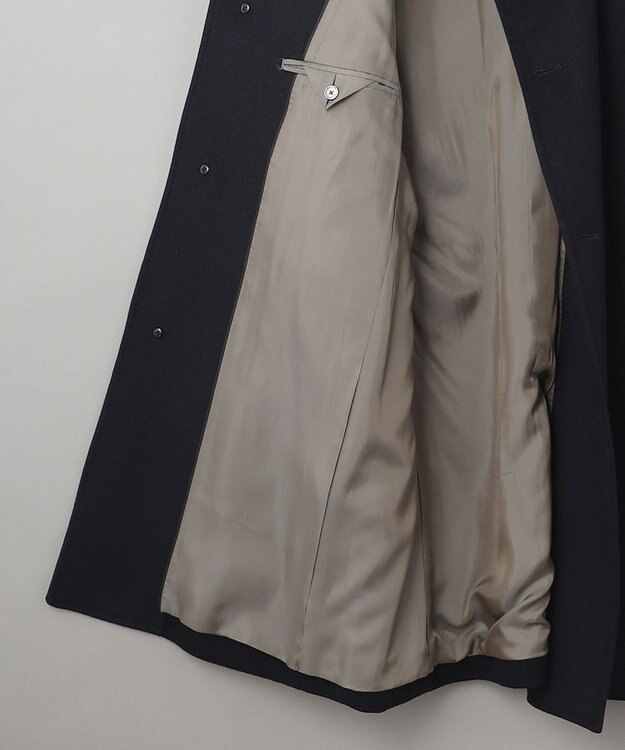 GOTAIRIKU ウールカシミヤビーバー_ステンカラー ネイビー系8