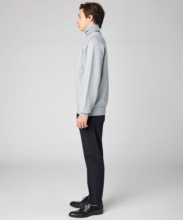 UNFILO MENS MOVE TEX タートルネック ニット グレー系