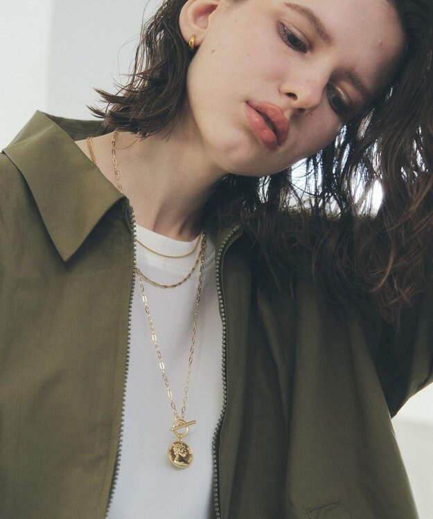 YECCA VECCA コインマンテルネックレス Gold