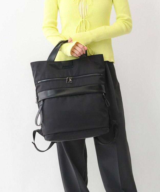 ACE BAGS & LUGGAGE W&.Day/Night サクテ 2WAYリュック A4サイズ 14.0インチPC収納 19022 ダブルアンドデイナイト ブラック