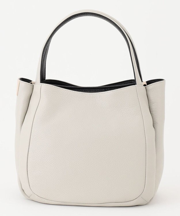 Y'SACCS シュリンクレザートート Sサイズ アイボリー