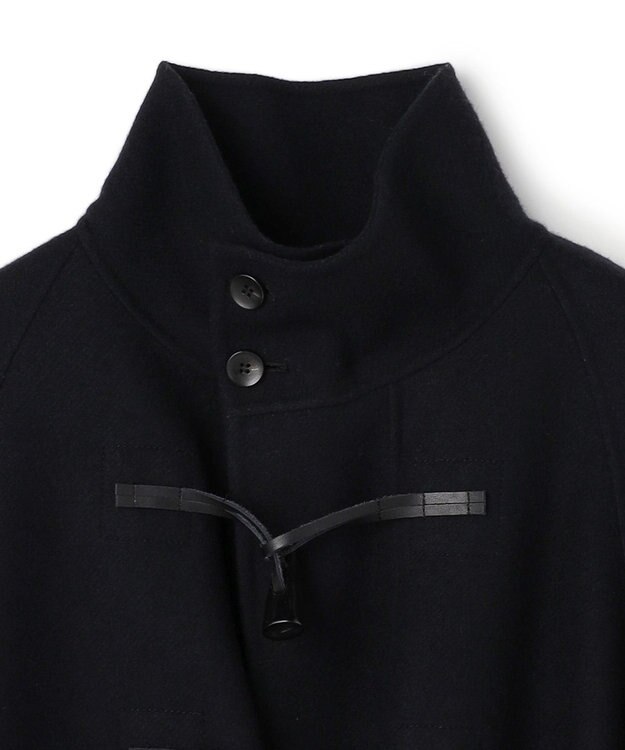 uncrave メルトンリバー ミドルダッフルコート ブラック