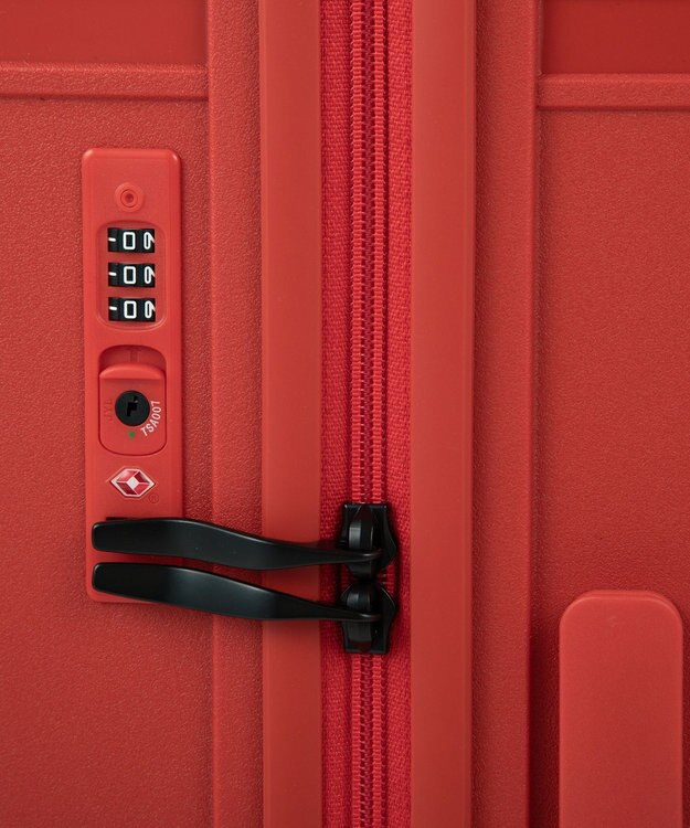 ACE BAGS & LUGGAGE ace.エース タクティシティ スーツケース 97L 7~10泊 4.6kg 大容量 TSダイヤルファスナーロック 双輪キャスター 静音キャスター 05693 レッド