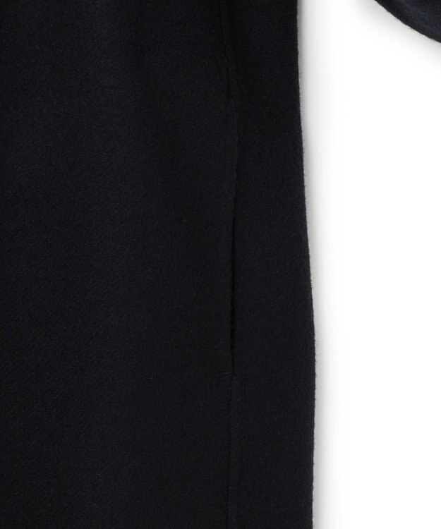 uncrave メルトンリバー ミドルダッフルコート ブラック