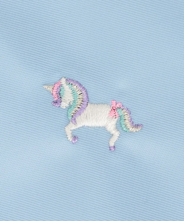 ANY KIDS 刺繍PC・タブレットケース サックスブルー×ユニコーン