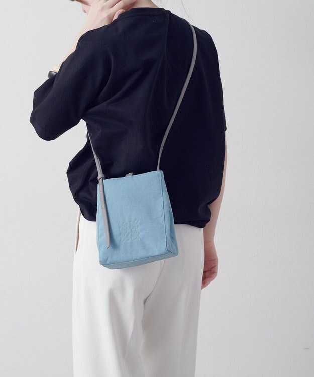 russet ナイロンミニショルダーバッグ(Z-235) L.Blue