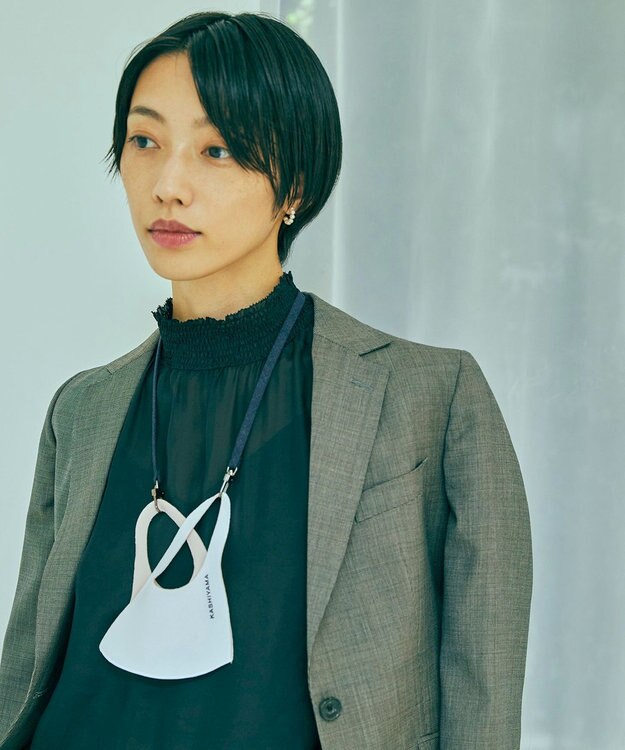 KASHIYAMA マスクストラップB グレー