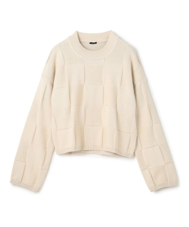 JOSEPH テクスチャードビシー　ニット Papyrus