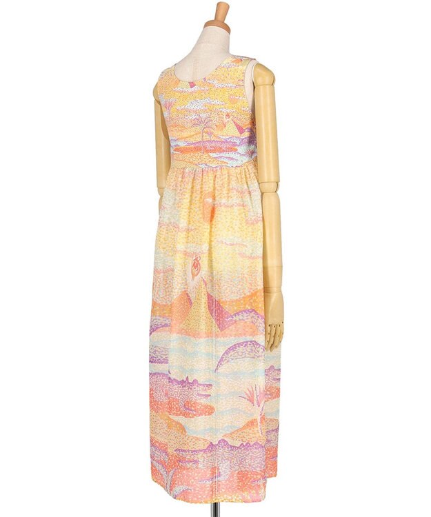 tsumori chisato SLEEP ツモリチサト ワンピース ノースリーブ ルームウェア レディース UNT161 /ワコール オレンジ