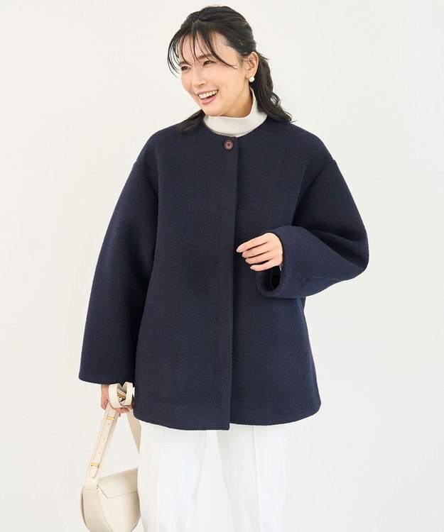 UNFILO ボンディング フォルムコート ネイビー