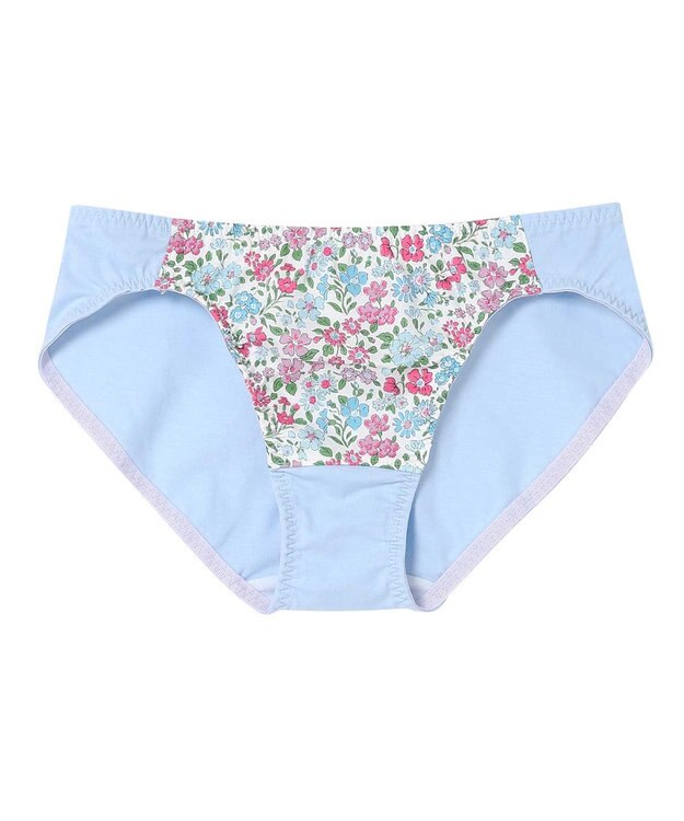 une nana cool MADE WITH LIBERTY FABRIC 綿混ショーツ PI