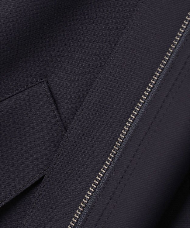 ICB ボンディングツイル スリーブレスアウター ネイビー系