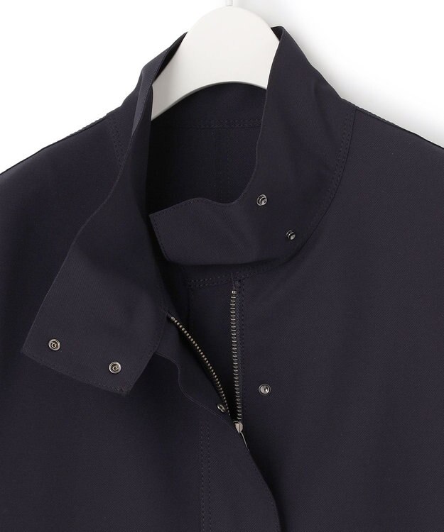 ICB ボンディングツイル スリーブレスアウター ネイビー系