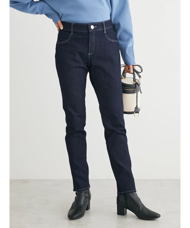 Green Parks デニムスキニーパンツ One Wash