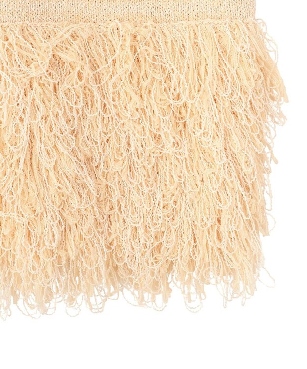 Green Parks ブークレループニットベスト Ecru