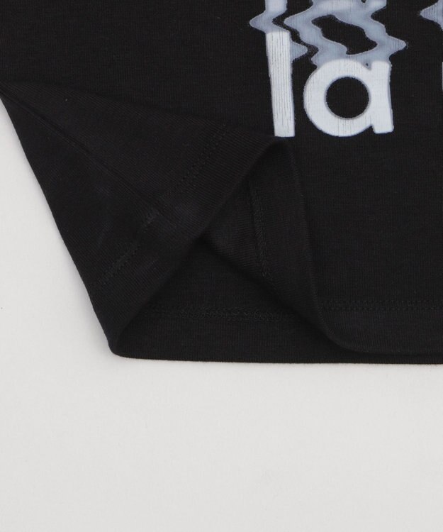 WEGO ベルトワンショルグラフィックちびT ブラック