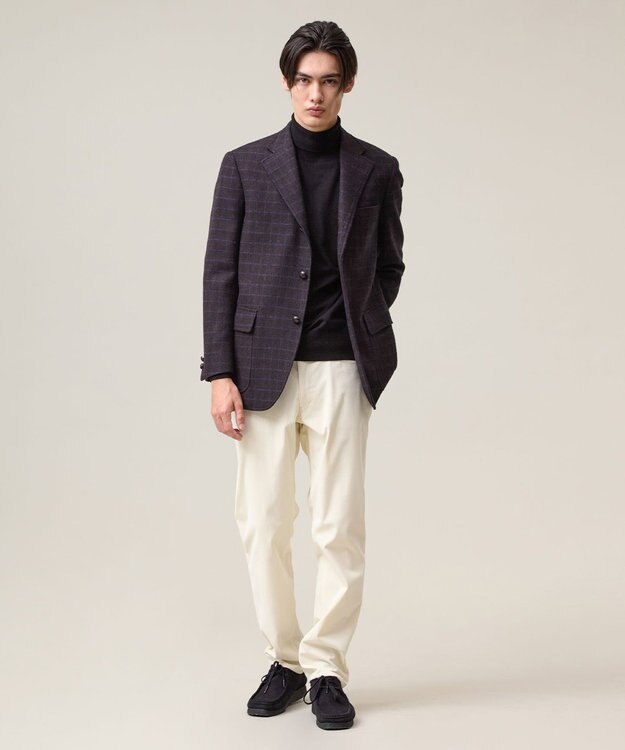 J.PRESS MEN 【LOVAT / ラバット】カントリーチェック ツイードジャケット / Authentic-Fit ダークブラウン系4