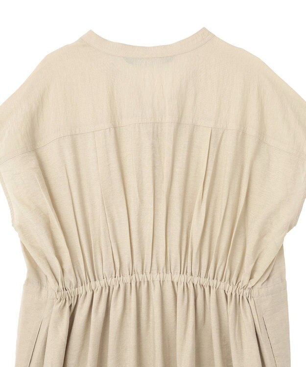 YECCA VECCA ミリタリースキッパーシャツワンピース Beige