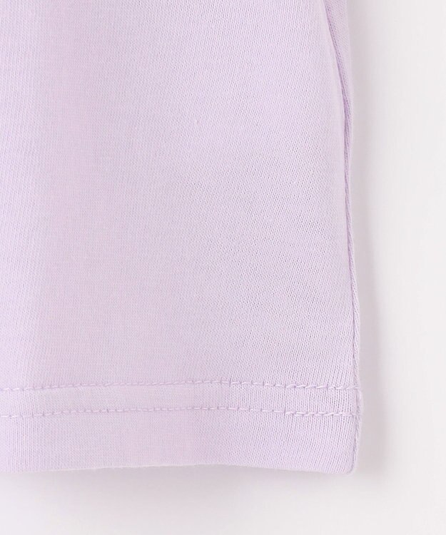 ANY KIDS 接触冷感 レインボーチュール Tシャツ ラベンダー