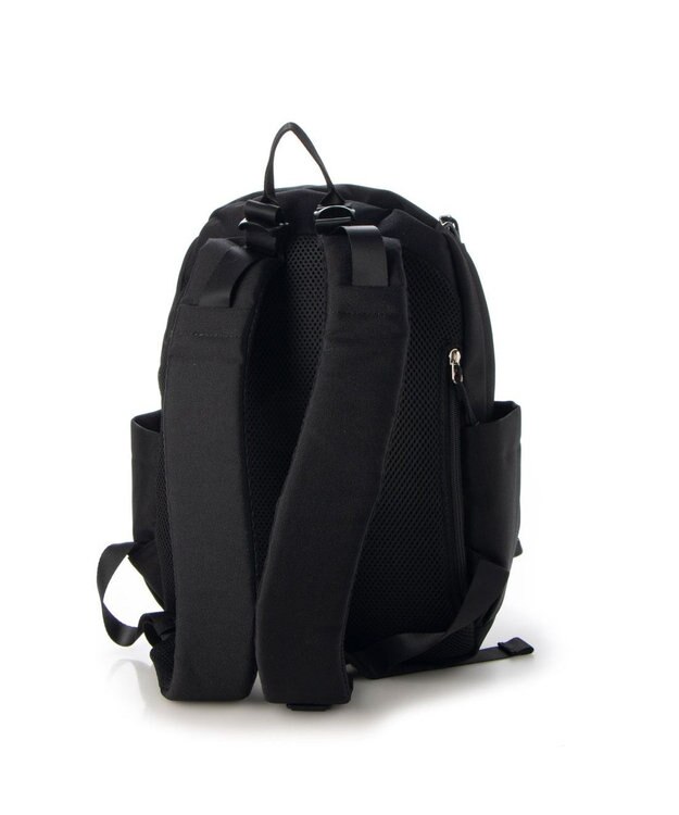 Y'SACCS 【イザック×MUMU】コーデュラエコメイド　マルチウェイバックパック ブラック