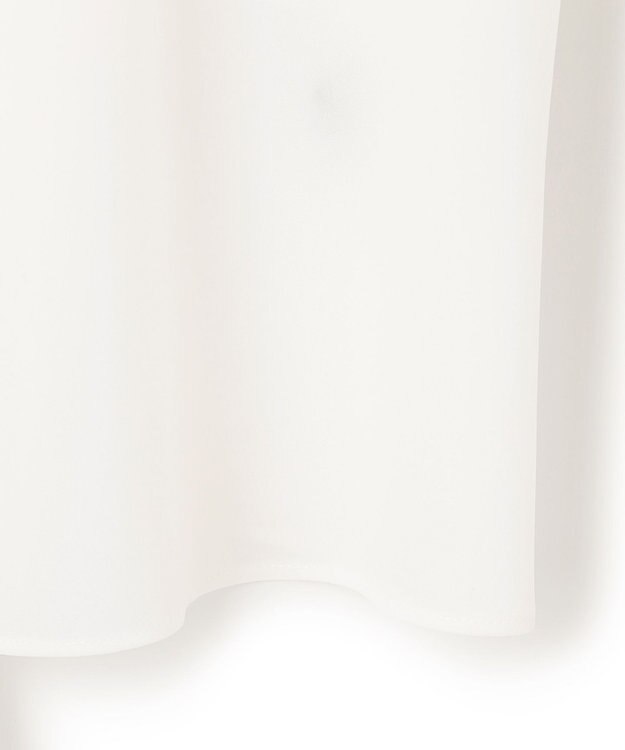 23区 L リボンディテール ギャザー ブラウス アイボリー