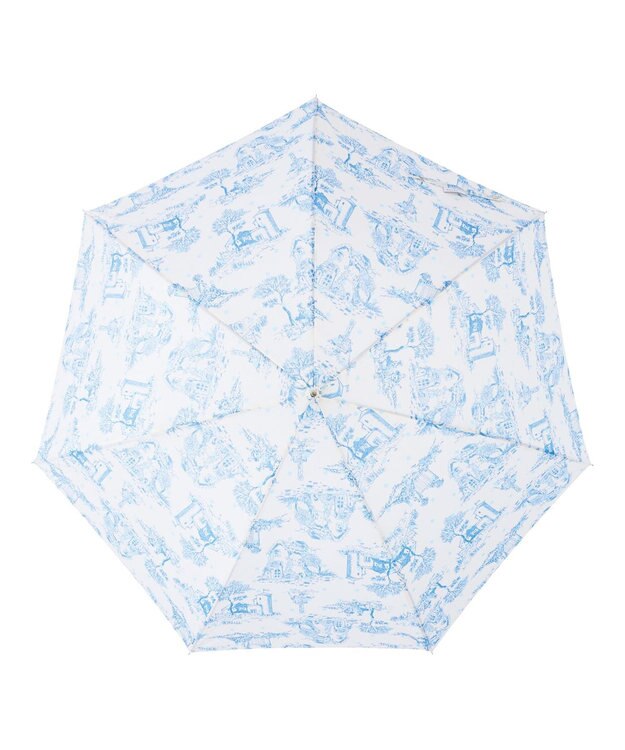 MOONBAT estaa 【耐風】長傘 ヴィレッジドット UV ペールスカイ