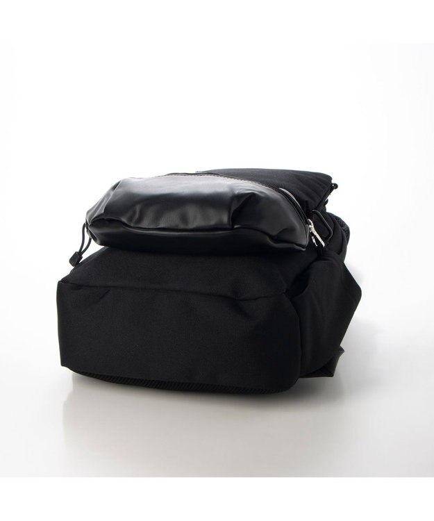 Y'SACCS 【イザック×MUMU】コーデュラエコメイド　マルチウェイバックパック ブラック