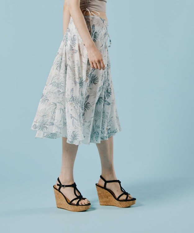 San-ai Resort（三愛水着楽園） アレンジパレオ　F　【San-ai Resort（サンアイリゾート）】 カーキ