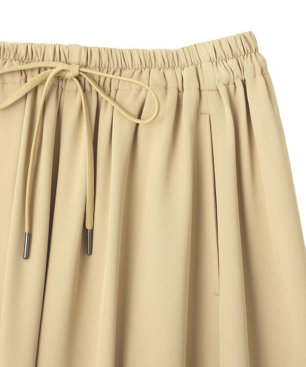 YECCA VECCA コクーンドレープワイドパンツ Beige