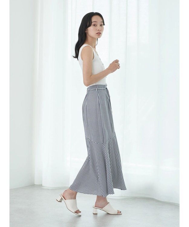 earth music&ecology リサイクルポリエステルブレンド２ＷＡＹタンクトップ Off White