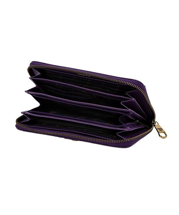 ANNA SUI エレノア ラウンド長財布 パープル