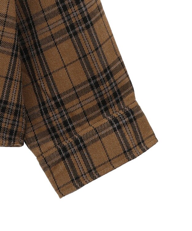 Green Parks ウエストタック２ＷＡＹシャツブルゾン Brown